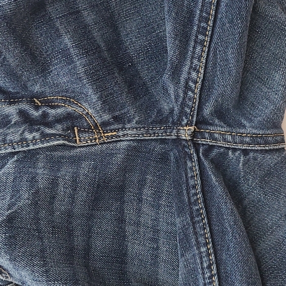 American Eagle Men's Slim Jeans Dark Blue Denim Fade 100% Cotton Size  30 X 34 - Picture 9 of 14